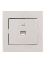 Розетка RAIN компьютерная белая | код 703-0202-139 | Lezard