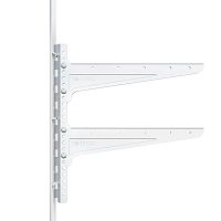 Крепление на сетку двух консолей 43х50х495 мм, горячеоцинкованное | код BMF1850HDZ | DKC