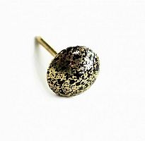 Гвозди декоративные Сфера 9,5 мм, 1,3х16 мм, Антик (30шт) - пакет Tech-Krep | код 130857 | Tech-KREP