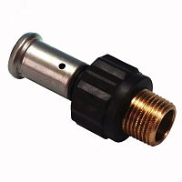 Муфта пресс 40х5/4'НР переходная, ПВДФ | код 17PK-4007 | Henco