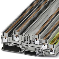 Заземляющие клеммы для выполнения проводки в зданиях PTB 2,5-PE/L/L | код 3210547 | PHOENIX CONTACT
