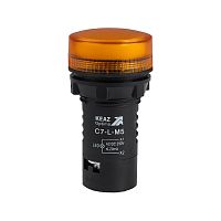 C7-L-M5 Лампа светодиодная желтая 230 В AC/DC XB7EV05MP | код 362161 | КЭАЗ