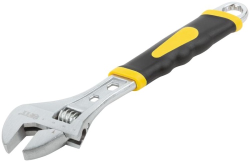 Ключ разводной ''Старт'', ПВХ накладка на ручку 250 мм (30 мм) | код 70148 | FIT фото 2 Ключ разводной ''Старт'', ПВХ накладка на ручку 250 мм (30 мм) | код 70148 | FIT фото 2