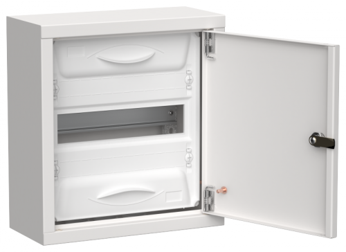 TITAN 5 Корпус мет. ЩРн-12 (1х12) 335х310х140 IP31 бел IEK | код TI5-50-N-012-31 | IEK