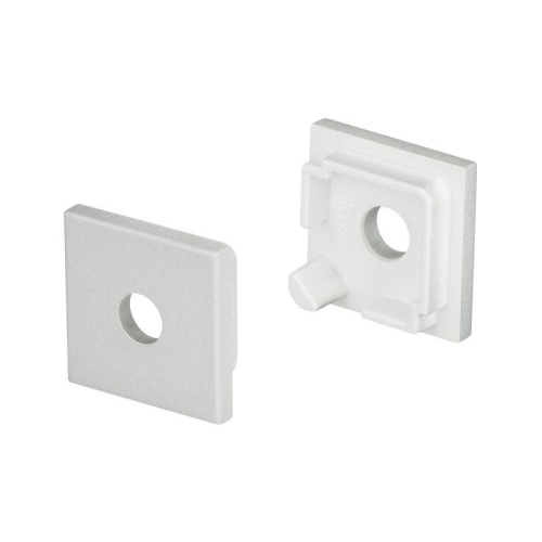 Заглушка SL-KANT-H16 SQUARE с отверстием пластик Arlight 024485 Заглушка SL-KANT-H16 SQUARE с отверстием пластик Arlight 024485