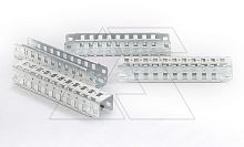 Рельс WTPR универсальный, H=50 W=1200 с отверстиями (4 шт) | код WTPR-050120 | ETA