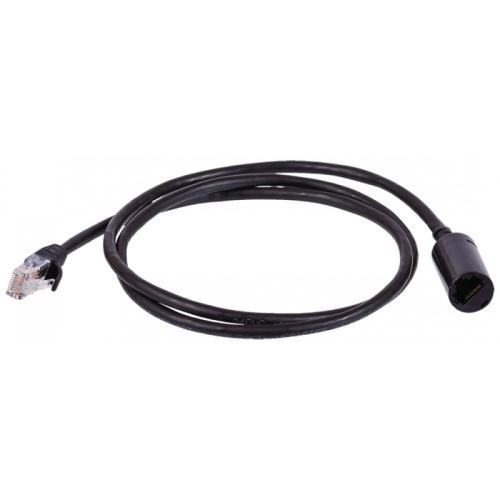 Удлинитель патч-корда UTP кат.5E, розетка RJ45 - вилка RJ-45, 1.0 м, черный | код LAN-PCEXT/U5E-1.0-BK | LANMASTER