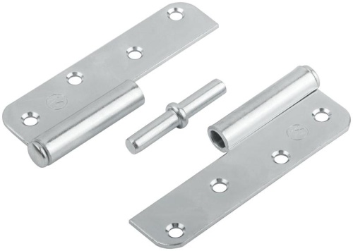 Петля накладная прав. "ПН" 110мм оцинк. 66393 фото 5