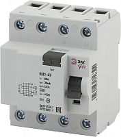 УЗО эл-механическое Pro NO-902-64 ВД1-63 3P+N 80А 30мА | код. Б0031903 | ЭРА