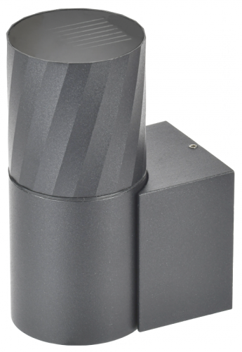 Светильник уличный 5220 настенный GU10 IP65 серый IEK | код LT-UBU0-5220-GU10-1-K03 | IEK