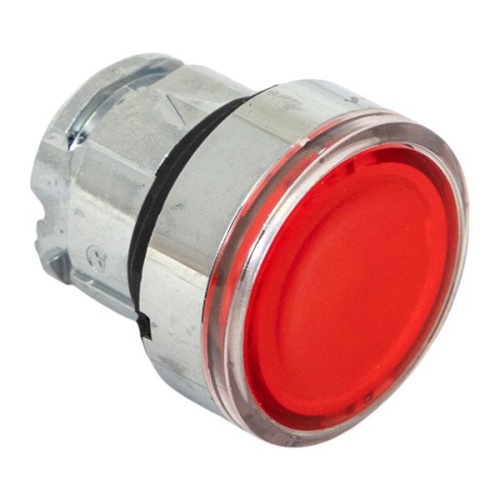 Механизм кнопки исполнительный XB4 IP65 плоский возвратный без фиксации с подсветкой красн. EKF XB4BW-R-65 фото 6