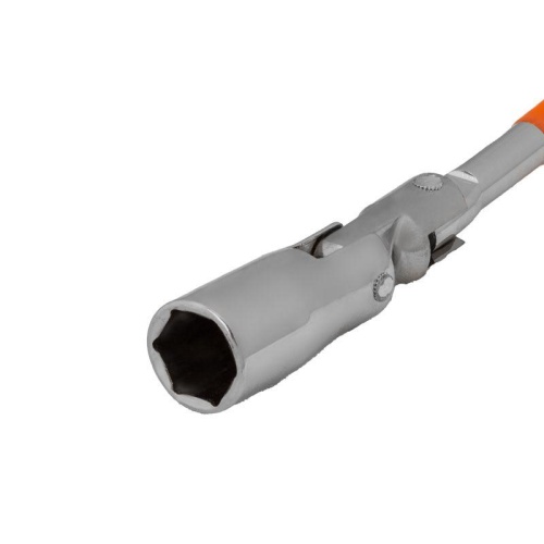 Ключ свечной Т-образный с карданным шарниром, 21х250мм | код 80-0727 | REXANT Ключ свечной Т-образный с карданным шарниром, 21х250мм | код 80-0727 | REXANT