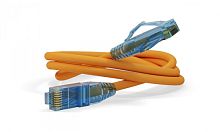 Патч-корд U/UTP Cat.6 LSZH 10 м оранжевый, Hyperline PC-LPM-UTP-RJ45-RJ45-C6-10M-LSZH-OR | код 230320 | Hyperline