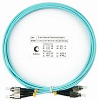 Cabeus FOP-50-FC-FC-3m Шнур оптический duplex FC-FC 50/125 mm OM3 3м LSZH | код 7563c | Cabeus