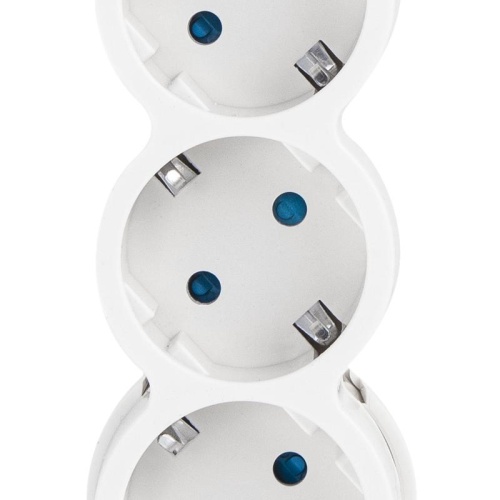 Фильтр сетевой 5х1.5м с/з со шторками с выкл 2200Вт 10А бел. Duwi 32574 1 фото 7