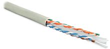 Hyperline UFTP4-C6-S23-IN-LSZH-GN-500 (500 м) Кабель витая пара. экранир. U/FTP. кат. 6. 4 пары (23 AWG). одножил. (solid). кажд.пара в фольге. LSZH. нг(А)-HF. –20 C–+60 C. зеленый-гарантия 15 лет компон.. 25 лет системная | код 445091 | Hy