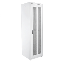 Шкаф телекоммуникационный напольный ЭКОНОМ 42U (600 ? 600) дверь перфорированная 2 шт. | код ШТК-Э-42.6.6-44АА | ЦМО