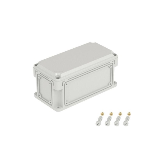 Корпус IP67 300х150х146 Hкрышки=21 пластиковый с выбивным фланцем непрозрачная крышка | код 531210 | DKC