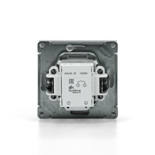 Выключатель кнопочный 1-кл. ArtGallery 10А с подсветкой механизм бел. SE GAL000116 фото 2 Выключатель кнопочный 1-кл. ArtGallery 10А с подсветкой механизм бел. SE GAL000116 фото 2