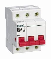Выключатель нагрузки 3п ВН-102 63А | код. 17011DEK | Schneider Electric