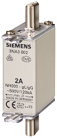 Вставка плавкая GL/GG 80А 500В ширина корпуса 21мм SIEMENS | код 3NA3824 | Siemens
