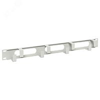 Органайзер кабельный TERACOM 1U 4 кольца с окнамиОрганайзер кабельныйый | код TRC-1CO-4R-M-GR | EKF