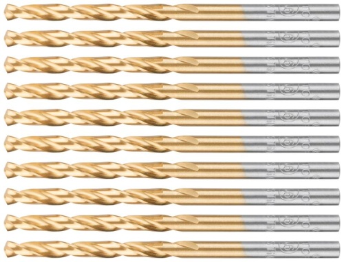 Сверло по металлу Cutop Profi с титановым покрытием, 3.6х70 мм (10 шт) | код 52-438 | FIT фото 5 Сверло по металлу Cutop Profi с титановым покрытием, 3.6х70 мм (10 шт) | код 52-438 | FIT фото 5