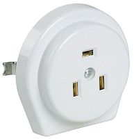 Розетка разборная для плиты 2P+PE, с заземлением, 32А, белый, ERP11-32-01-K01 | код. ERP11-32-01-K01 | IEK