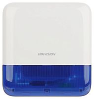 Оповещатель уличный беспроводной (синий индикатор) AX PRO (DS-PS1-E-WE Blue) | код. 302401665 | Hikvision AX PRO
