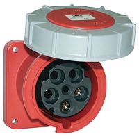 Розетка скрытой установки IP67 125A 3P+E 400V | код DISF041254 | DKC