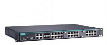 Шасси коммутатора IKS-6728A-4GTXSFP-24-24-T Modular managed Ethernet switch with 8 10/100BaseT(X) ports, 4 10/100/1000BaseT(X) or 100/1000BaseSFP combo ports | код 00-06100417 | MOXA