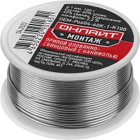 Припой 90 165 OEM-Pos04-60K-1-K100 катушка 1мм 100г | код 90165 | ОНЛАЙТ