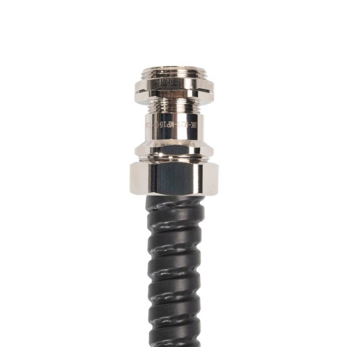 Ввод кабельный для металлорукава ВК-М25(13-18мм)-МР20 латунный Fortisflex 89196 фото 6 Ввод кабельный для металлорукава ВК-М25(13-18мм)-МР20 латунный Fortisflex 89196 фото 6