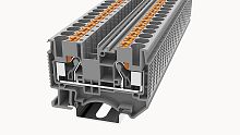 DS6-01P-15-00Z(H), Клемма PUSH-IN, 6мм.кв, оранж, шт | код 11040000056 | DEGSON