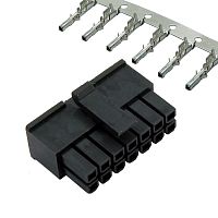 MMF-2x7F pitch 3.0 mm + Terminal | код 86220 | Ruichi