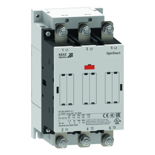 Контактор OptiStart K-AF-195-30-00-E024 с катушкой AC/DC с электронным управлением | код 334939 | КЭАЗ