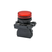 Лампа сигнальная красная, 220V AС/DC, IP65, пластик MTB5-AV743 | код 137300 | MEYERTEC