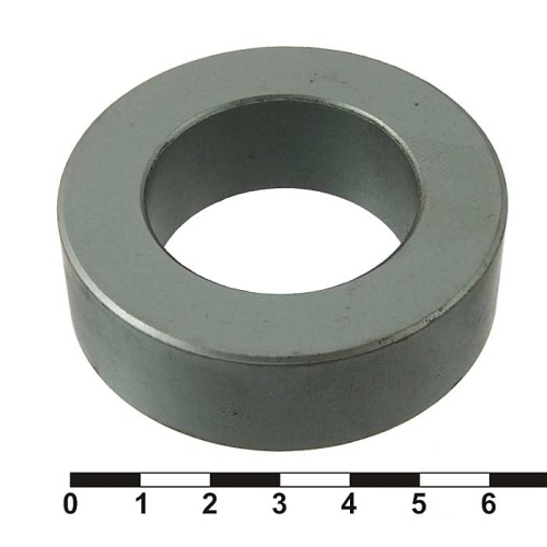Ферритовый сердечник кольцевой RUICHI R63/38x20 мм, PC40 | код 89856 | Ruichi