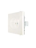 ZIMA Розетка б/з ПБТ слоновая кость безвинтовой зажим/клемма LEZARD | код 704-9088-121BQC | LEZARD