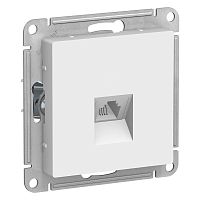 Розетка телефонная 1xRJ11 ATLASDESIGN, белый | код. ATN000181 | Schneider Electric