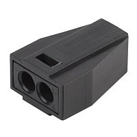 Клемма СМК с пастой серии 302, 2 отверстия, 0,5-2,5 мм2 10 NO-224-52 | код Б0043970 | ЭРА