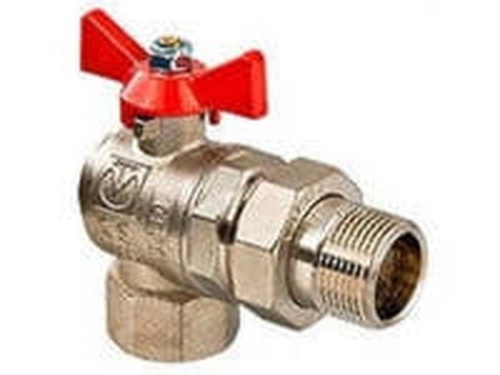 Кран шар. угл. со сг. вн.-нар. 3/4" | код. S.228.05 | VALTEC