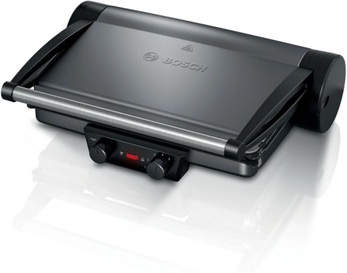 Электрогриль Bosch TCG4215 2000Вт серебристый/черный | код 1864948 | BOSCH