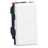 Mosaic-New Выключатель кнопочный 1 модуль НЗ+НР | код 77031 | Legrand