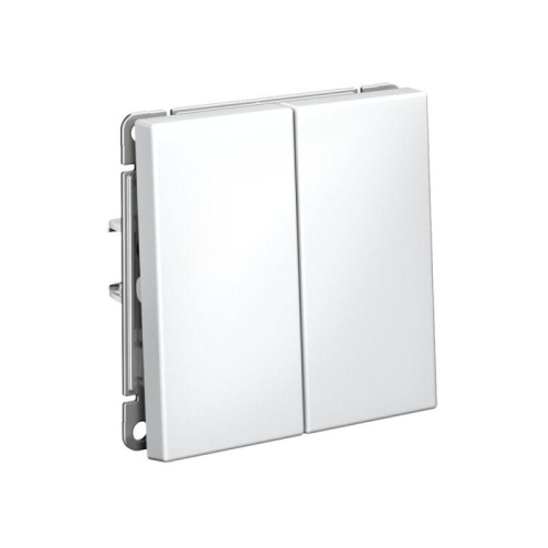 ARTGALLERY 2-клавишный ВЫКЛЮЧАТЕЛЬ КНОПОЧНЫЙ, 10АХ, механизм, быстрозажимные клеммы, БЕЛЫЙ | код GAL000117S | Systeme Electric фото 7