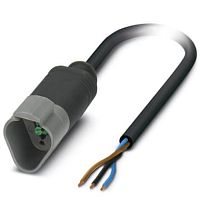 Кабель для датчика / исполнительного элемента SAC-3P-DTMS/ 3,0-PUR | код 1415000 | PHOENIX CONTACT