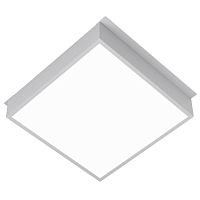 Светильник светодиодный DL-GRIGLIATO-S190x190-24W Warm3000 (GR 100 deg 230) IP40 металл Arlight 047681