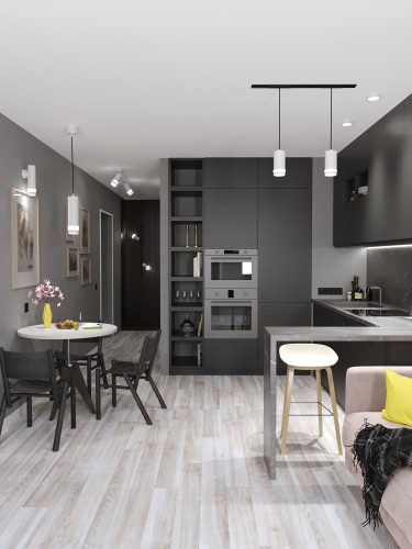 Светильник накладной под лампу GX53 белый | код LUPB0-GX53-1-K01 | IEK фото 3