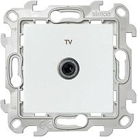 Механизм розетки одиночной TV СП IP20 бел. | Код. 2450477-030 | Smon