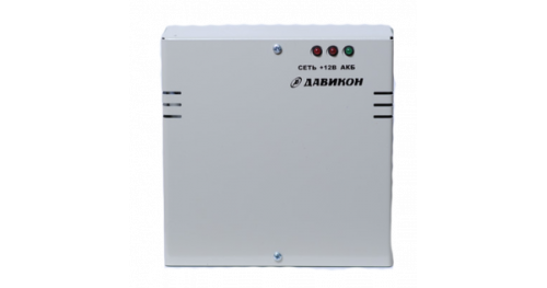 Источник вторичного электропитания резервированный 12В 3А | код ИВЭПР-1230ПБ | Давикон